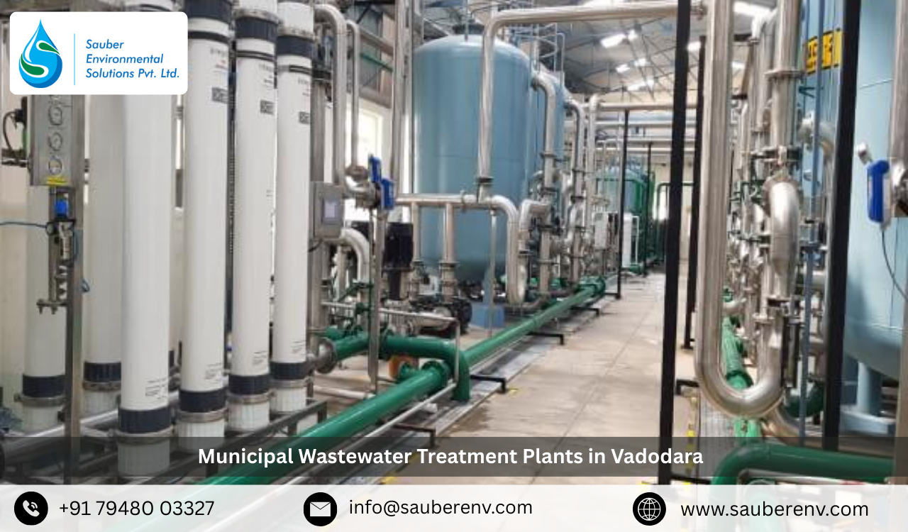 Municipal Wastewater Treatment Plants in Vadodara 