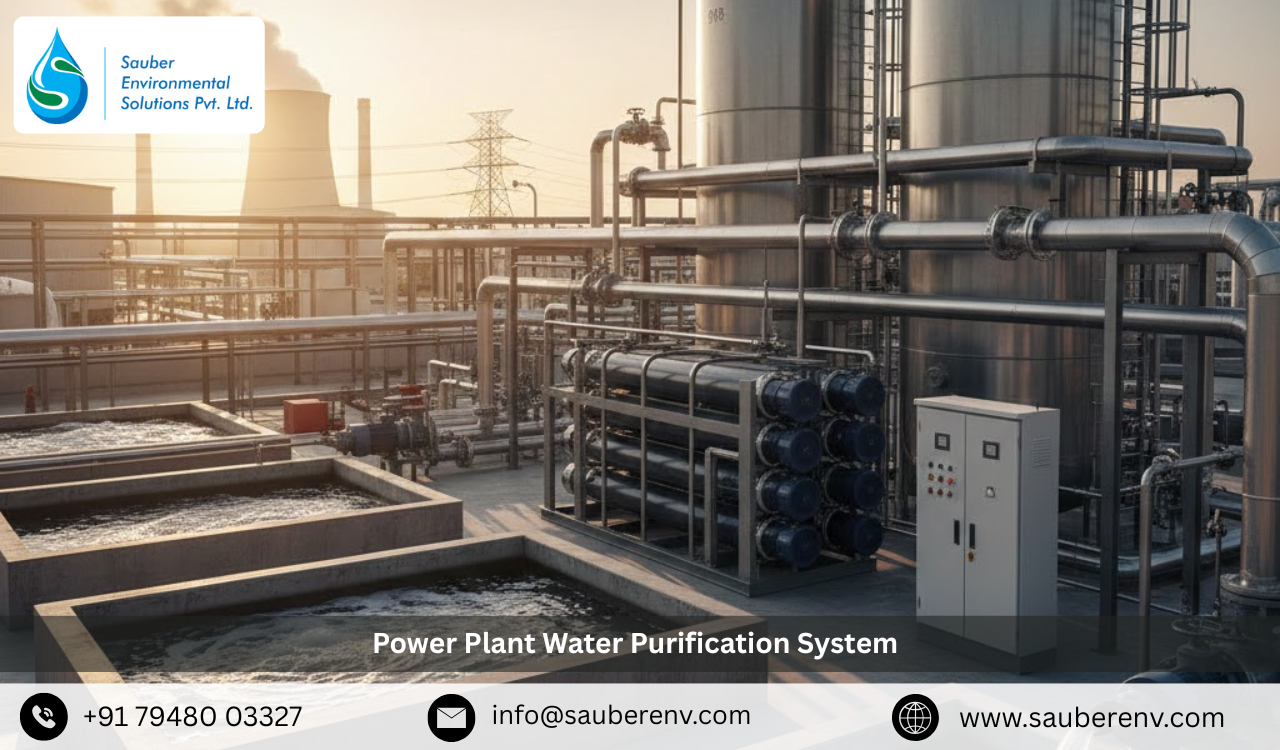 Power Plant Water Purification System