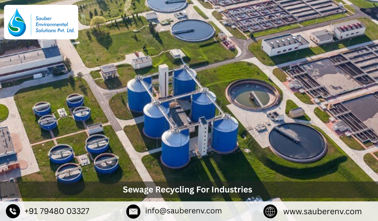 Sewage Recycling For Industries