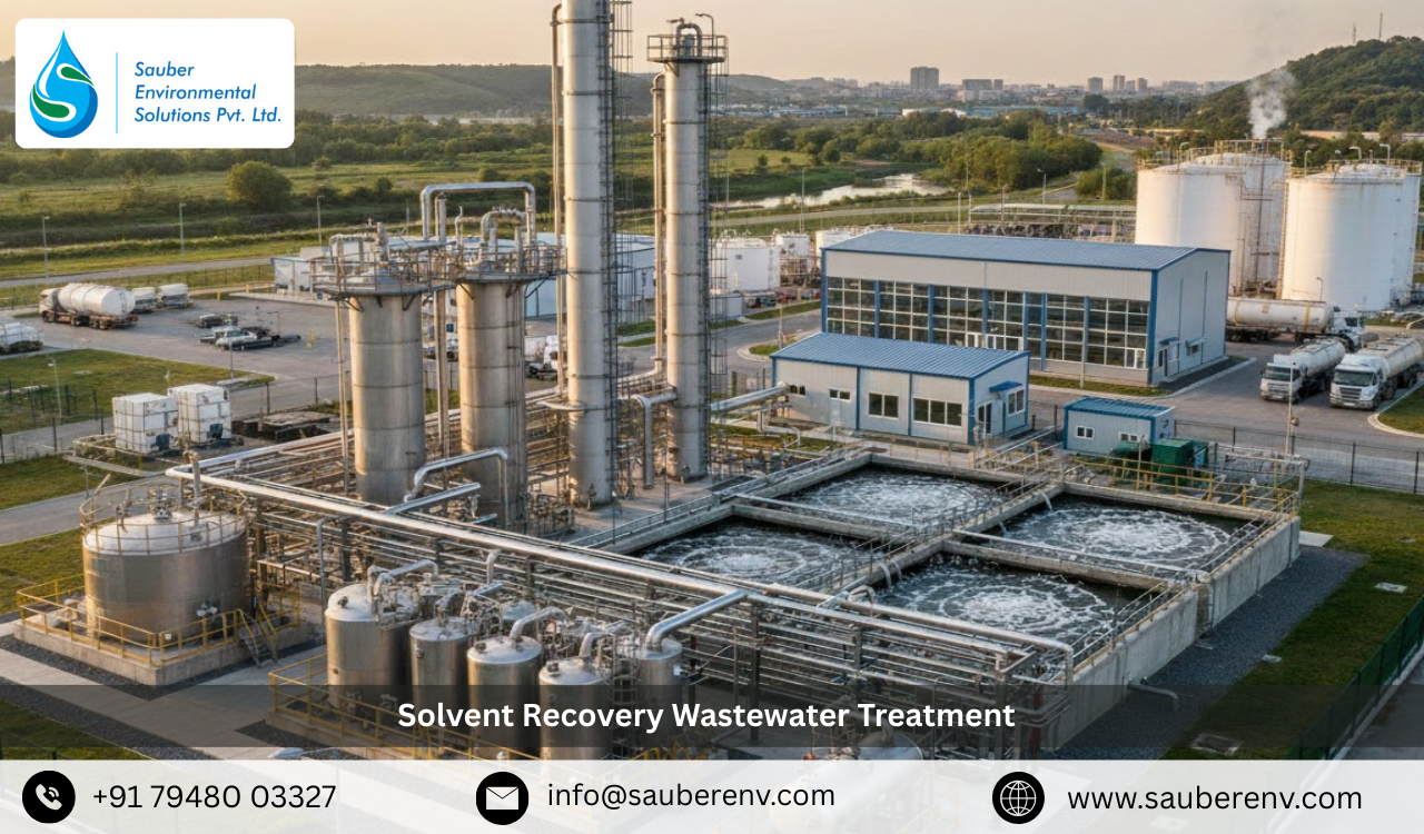 Solvent Recovery Wastewater Treatment