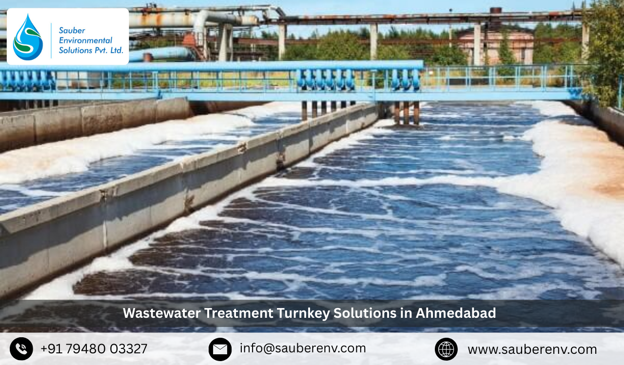Wastewater Treatment Turnkey Solutions in Ahmedabad 