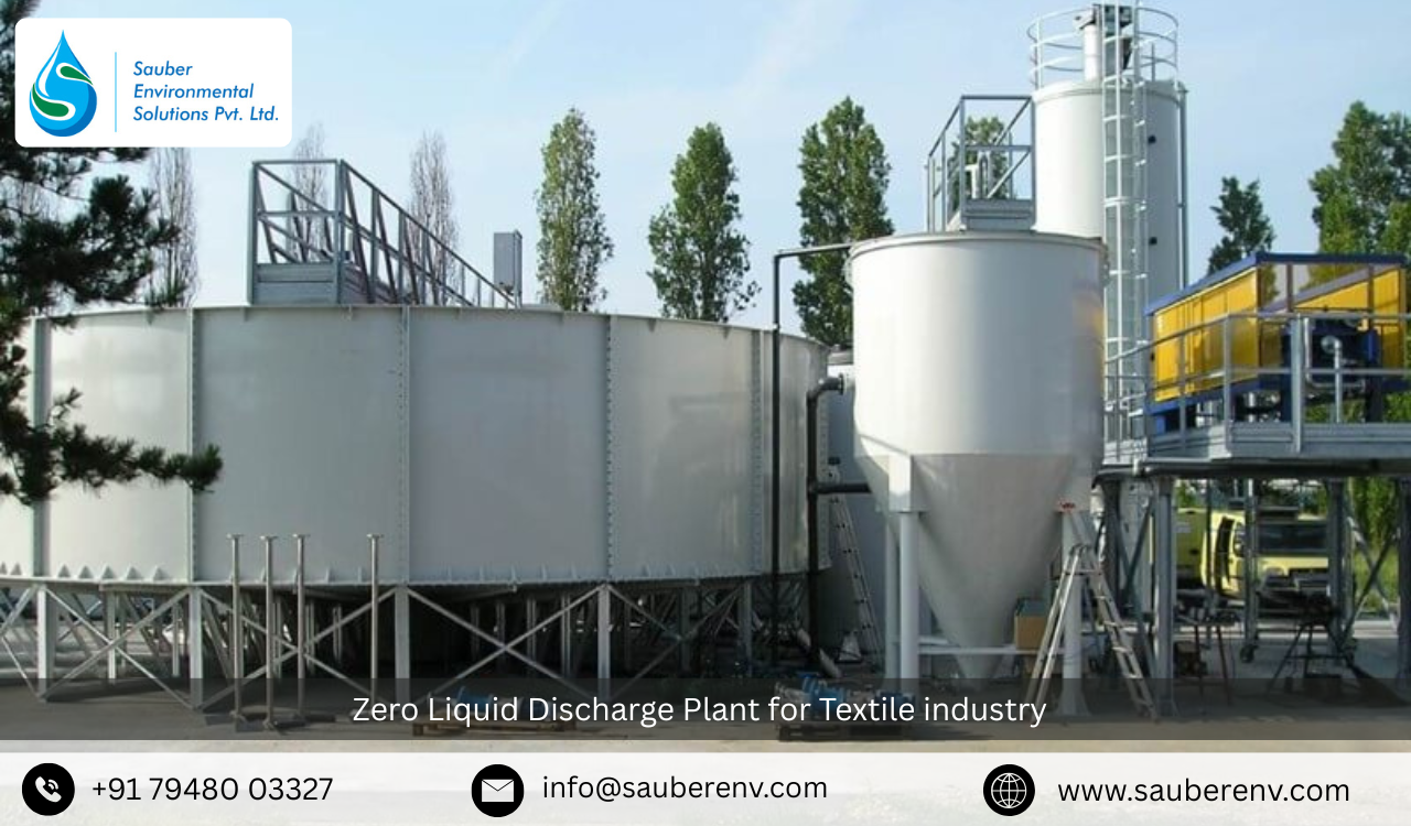 Zero Liquid Discharge Plant for Textile industry